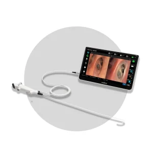 Endoso Handheld Flexible 2.8MM Working Channel Video Bronchoscope ENT Endoscope With Camera Fiber Optic