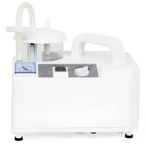 Eusokon Portable Medical Surgical Device Electric Vacuum Aspirator Sputum Pump Phlegm Suction Machine Unit Bottles Tube Metal