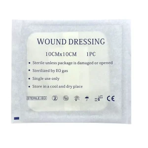 Factory ISO Medical Consumables Sterile Non Woven Safe Use Absorbent Pad Adhesive Wound Dressing for Surgery