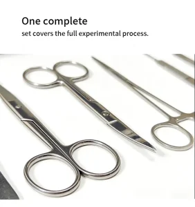 Factory OEM Manual Stainless Steel Surgical Kit Manufacturer Medical Tools Set Scissors Forceps Needle Holder Scalpel Handle