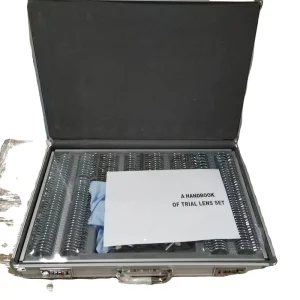 Factory Price 266 Pieces Lenses Optical Instrument Optometry Box Ophthalmic Trial Lens Set