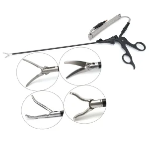 Factory Price 5mm Laparoscopy Surgical Instruments laparoscopic Curved Maryland maryland Dissector Laparoscopic Tweezers