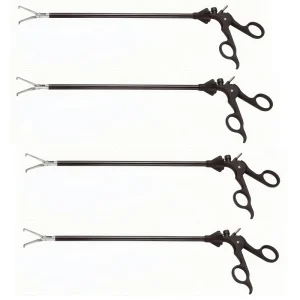 Factory Price ISO13485 Certified Class II Reusable Manual Hollow Grasping Forceps 5mm X Surgical Instrument