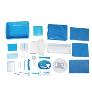 Factory Price Medical Consumable Drapes Customized Disposable Set Sterile Drape Surgical Drape and Gowns Packs Medical Supplies