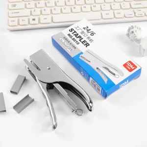 Factory Special 12 Needle Hand held Manual Stapler Labor Saving Binding Machine for Take out Packaging Metal Material
