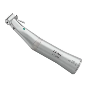 Factory Supply Electric COXOs Dental Implant LED Optic Fiber Surgical Motor Low Speed Contra Angle Handpiece 20 1 CE Certified