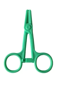 Factory Tubing Clamp Disposable Plastic Surgical Forceps Manual Suture Scissors Hemostatic Forceps CE Certified Made China