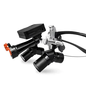 Factory Youtodent YT DL268L Electric Dental Ergo Loupes Magnetic Attraction Replaceable 4X 5X 6X Magnification Optical Lens
