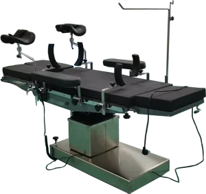 Five Function Remote Control Electric Operating Table Multi Purpose Surgical Instrument Table for Emergency Rooms