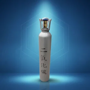 Food Grade 6L CO2 Cylinder with Clean Inner Wall 15MPa Pressure Vessel for Beverage Use