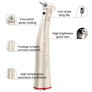 For NSK Dental Handpiece with 1:5 Contra Angle Electric High & Low Speed Teeth Drill Increases Power Source Efficiency