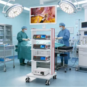 Full Frame Endoscopic Camera Supplier HD Surgical Video System Medical Endoscopy Camera Price Gynecology Laparoscopy Tower