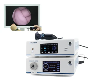 Full HD 1080P Medical Endoscope Camera System Complete Set With LED Cold Light Source Laparoscopic Surgical Endoscopy Equipment