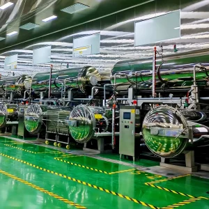 Fully Automated Food Sterilization Autoclave with Water Spray System Chili Sauce Sterilization Equipment