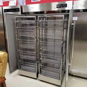 Fully Automatic High Temperature Steam Sterilization Cabinet Touchscreen Control Freestanding Commercial Kitchen Dishwashing