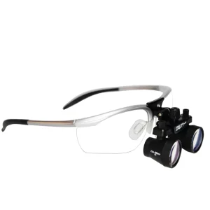 Galilean NS2.5x Magnifiers Dental Surgical Loupes Medical Instrument Optical Glass P2 Black