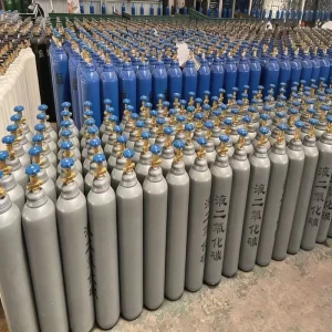 Gas Equipment High Pressure Quality Oxygen Device ISO9809 3 Standard 40L 6m3 Seamless Steel Oxygen Gas Cylinder