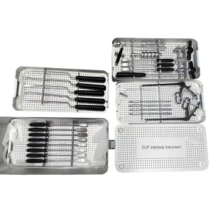 Geasure Spinal Surgery OLIF Instrument Set OLLF Interbody Cage Instrument Set Surgical Instruments Basis
