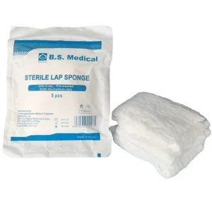 Good Quality 30x30cm 40x40cm 45x45cm Surgical Medical Lap Sponges Sterile Wound Dressing Abdominal Pad