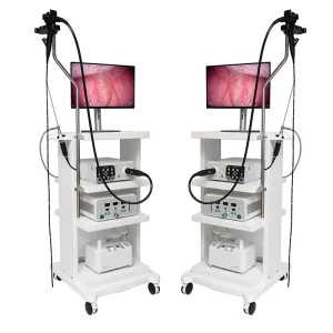 HD Hospital High Definition Image Flexible Video Gastroscope and Colonoscope Rigid and Flexible Endoscopic Tower Systems