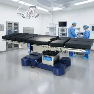 HE 608 T Electric Electro Hydraulic Modular Operating Table 350kg Load CE Carbon Fiber Slide Surgery Bed