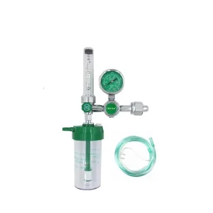 HLT Oxygen Reducer Reduce Pressure Gas Equipment Oxygen Regulator Inhaler Bullnose With Humidifiers