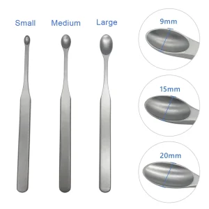 Hatt Spoon Round Ligment Cutter Femoral Head Neck Excisional Arthroplasty Veterinary Orthopedic Instruments Pets