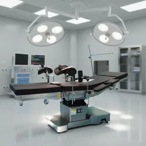 Height Adjustable Multifunctional Electric Operating Bed Surgical Table