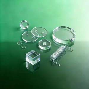 High Chemical Stability Purity Quartz Photomask Glass Substrate Transparent UV Fused Quartz Welding for Optics Window Lens