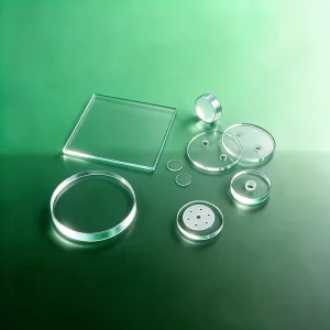 High Chemical Stability Purity Quartz Photomask Glass Substrate Transparent UV Fused Quartz for Window Lens Welding Circular