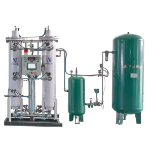 High Efficiency Full Automatic PSA Oxygen Generator Medical Oxygen Gas Supply System PLC Motor Core Components Remote Control