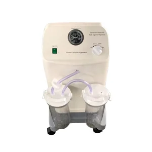 High Flux Medical Use Surgical Electric Suction Units with Handle and Wheel for Operation Room