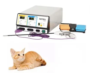 High Frequency Electrosurgical Unit Veterinary Cautery Machine Diathermy Ligasure Scissor Surgery Endoscopic