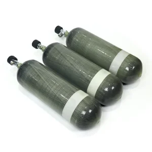 High Pressure 6.8L M18*1.5 4500psi 300bar Carbon Fiber Cylinder Diving Tank HPA Air Bottle Fire-fighting Snorkeling