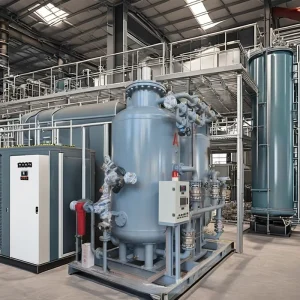 High Purity 97-99.9995% 60Nm3/h Medical Grade PSA Nitrogen Generator with Motor PLC-controlled