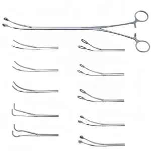 High Quality Manual Medical Clamp Minimally Invasive Laparoscopic Thoracic Forceps for Lung Grasping Reusable Surgical