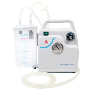 High Quality Medical Portable Electric Suction Apparatus with Single Bottle