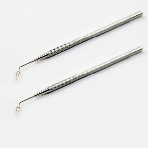 High Quality Non Traumatic Bisected Tip Stainless Steel Kansas Nucleus Vectis with Sturdy Round Handle