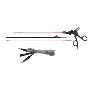 High Quality Reusable Laparoscopic Bipolar Coagulation Forceps Bipolar Forceps with Cable