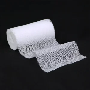 High Quality Soft Solid Sterile White Gauze Roll Bandage Medical Consumables in Rolls for Various Medical Purposes