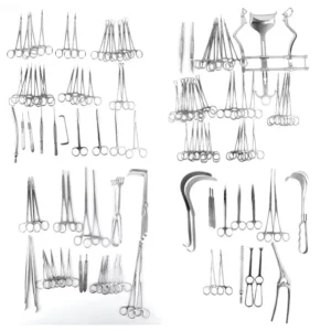 High Quality Stainless Steel Laparotomy Surgical Instruments Set