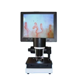 High Resolution Blood Capillary Microcirculation Microscope for Medical Research