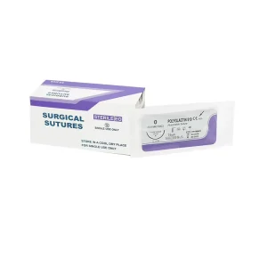 High Strength Braided Absorbable Surgical Medical Thread PGA910 for Surgical Procedures