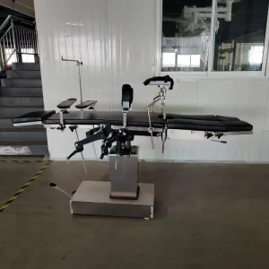 High Transparency Carbon Fiber Surgical Operating Table for Clear C Arm X Ray Imaging