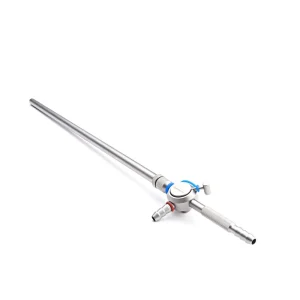 Highmeda Stainless Steel Manual Laparoscopic Surgical Suction Irrigator 5mm Device