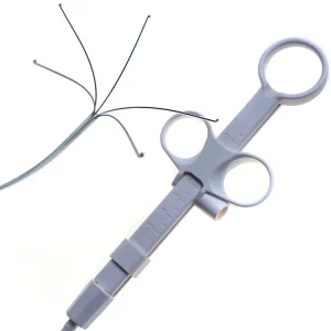 Hooked Three Four Five Prong Grasping Forcep Graspers for Retrieval of Foreign Object Under Direct Vision Blunt Eyelets