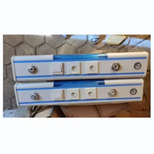 Hospital Bed Head Panel Medical Ward Nursing Call Buzzer System Gas Equipments Wall Mounted Gas Outlet Terminal Unit