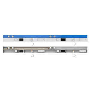 Hospital Bed Head Unit Metal Spare Parts Console With Oxygen Outlet Medical Gas Equipment Bedhead Panel