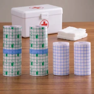 Hospital Consumables PU Film Dressing Roll Surgical Wound Care Tape Breathable Transparent Medical Tape