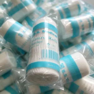 Hospital Disposable Medical Fabric Roll for Surgical Dressing and Wound Care Medical Consumable Disposable Gauze Bandage
